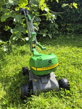 John Deere graafmachine (Rolly Toys)
