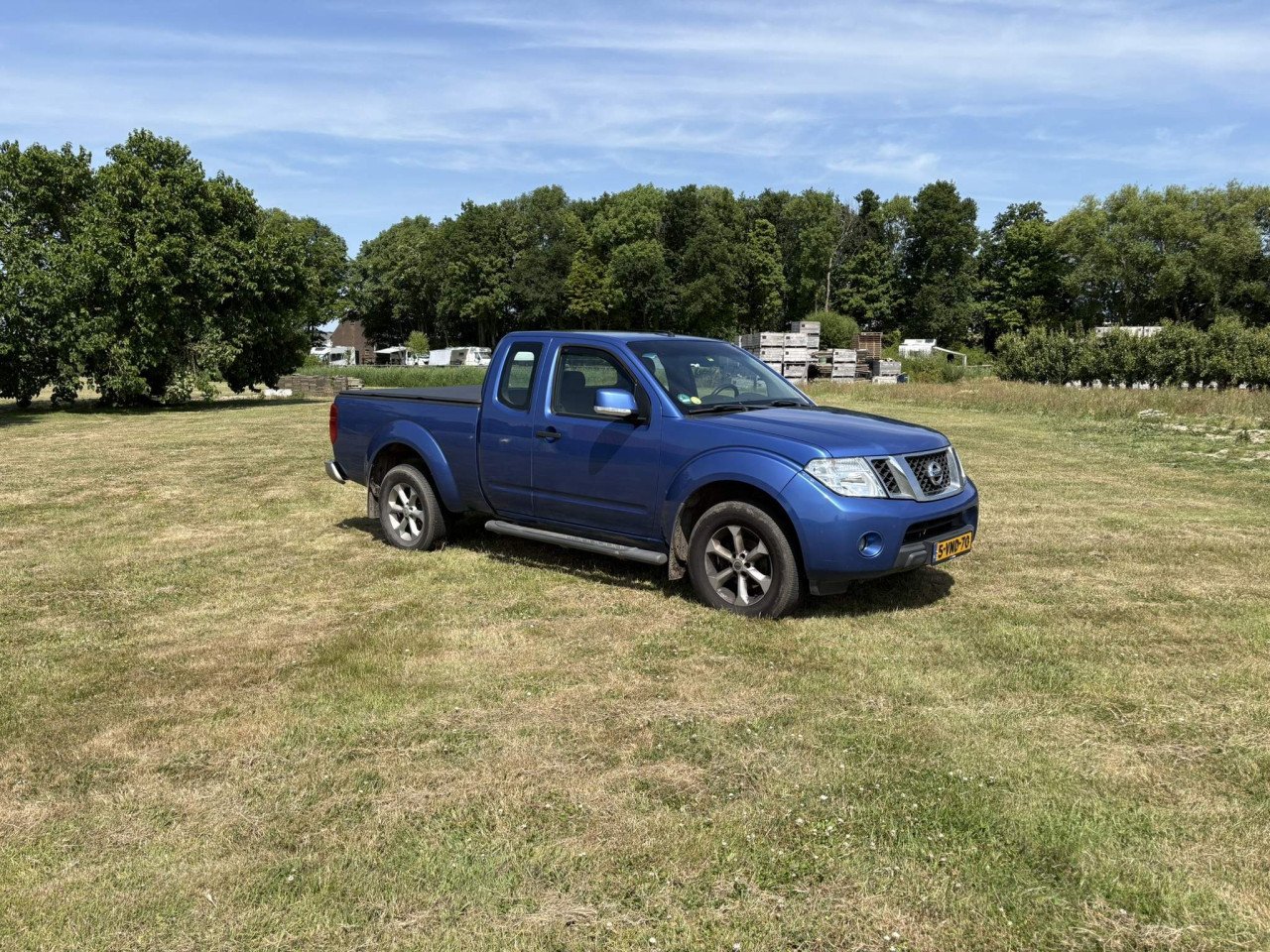 Nissan Navara met opzetcamper