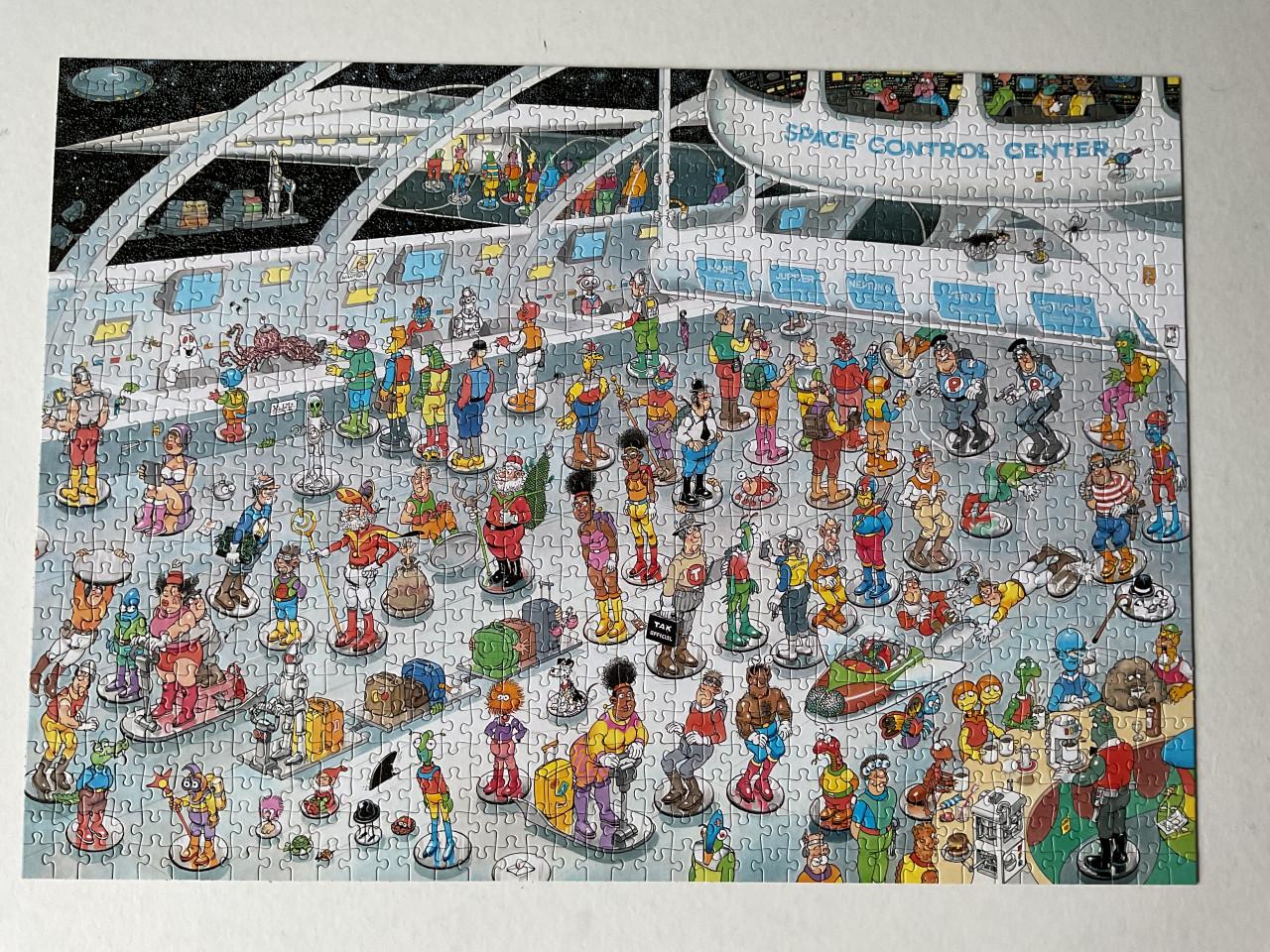 Van Haasteren puzzel (2x 1000 stukjes)