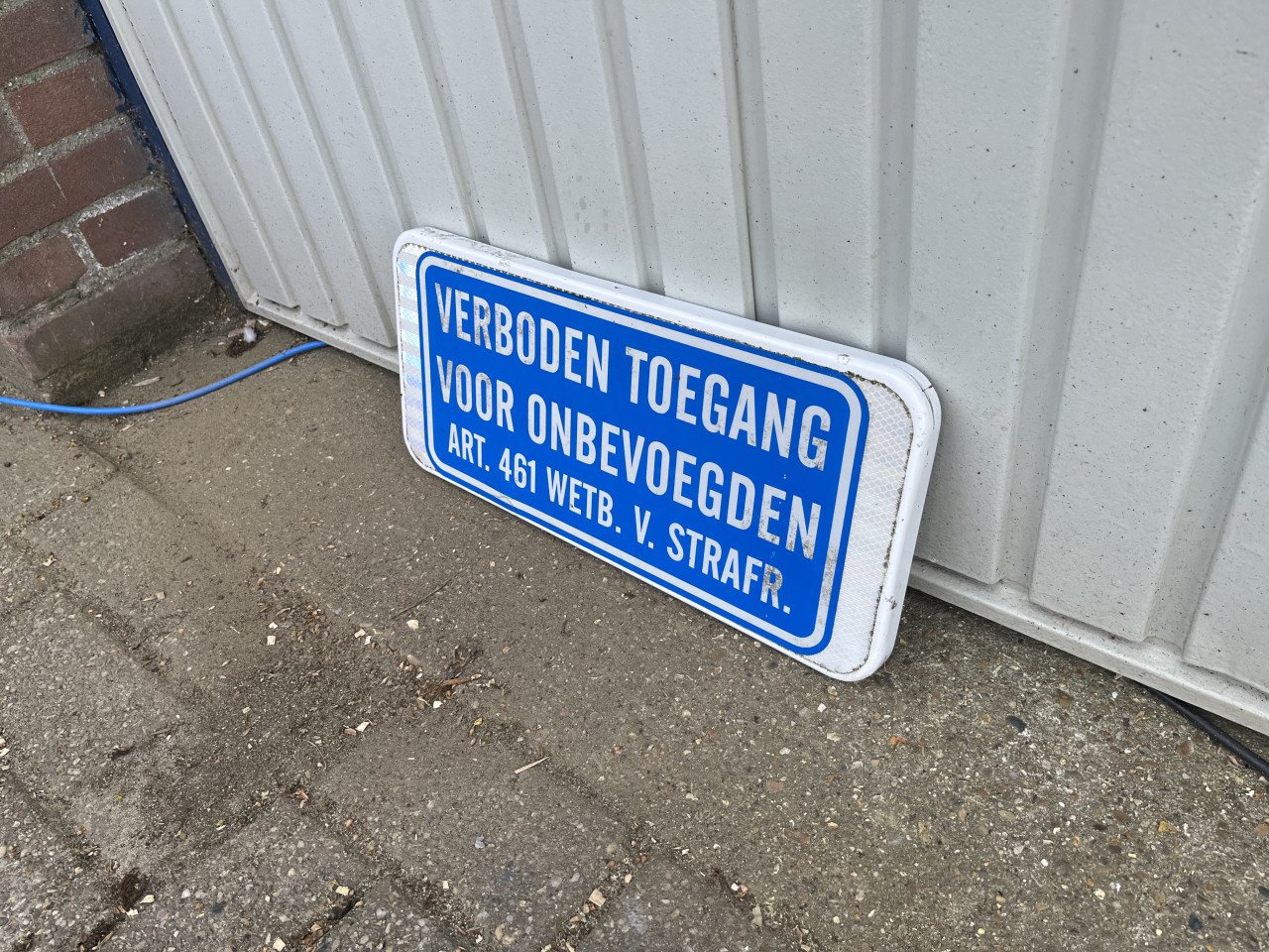 Bord "Verboden Toegang"