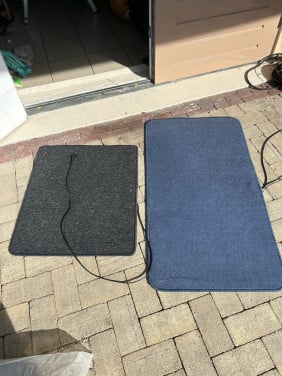 Electrische warmte matjes