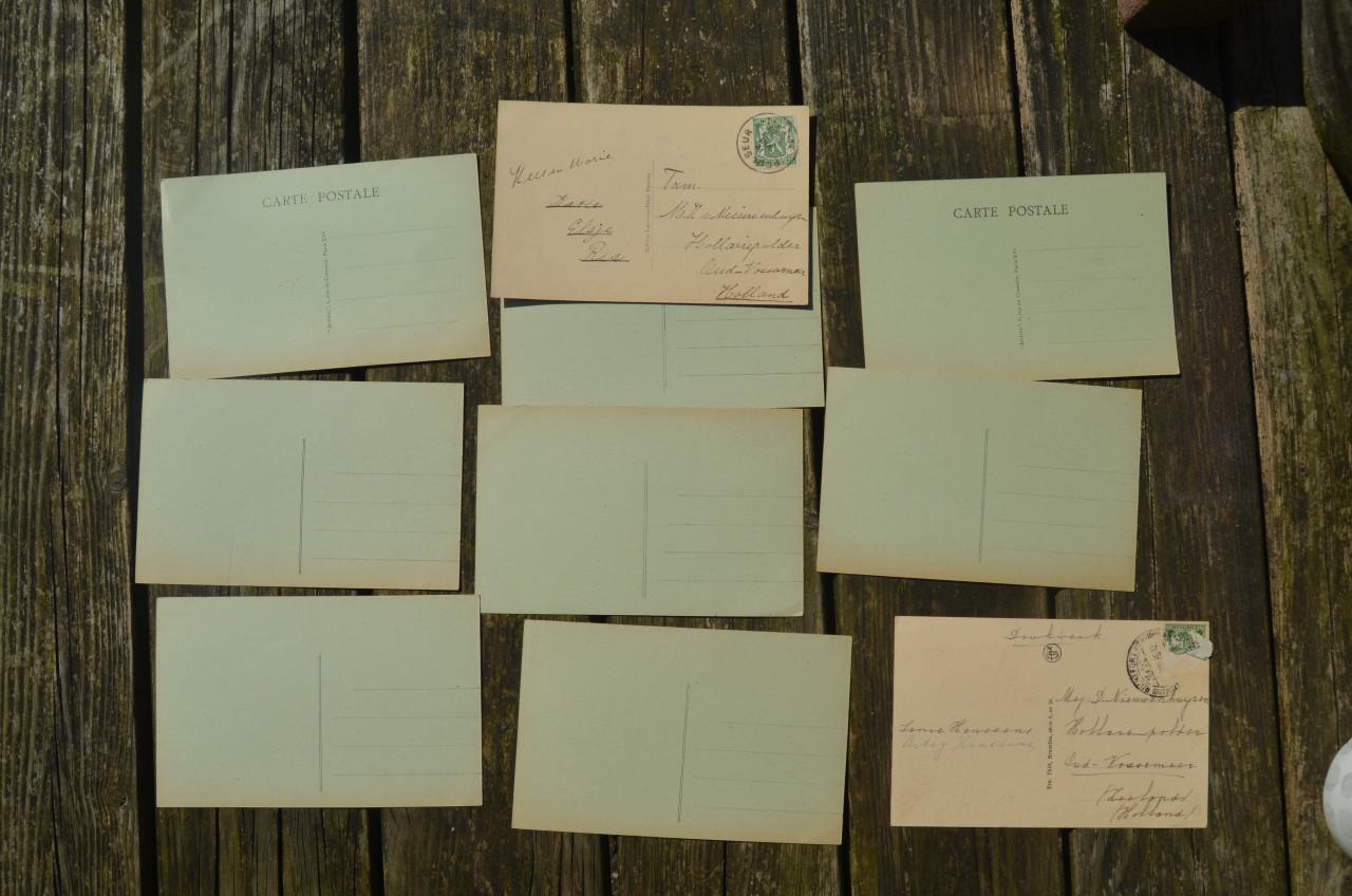 10 Ansichten Frankrijk, Pougy-sur-Aube begin 20e eeuw.