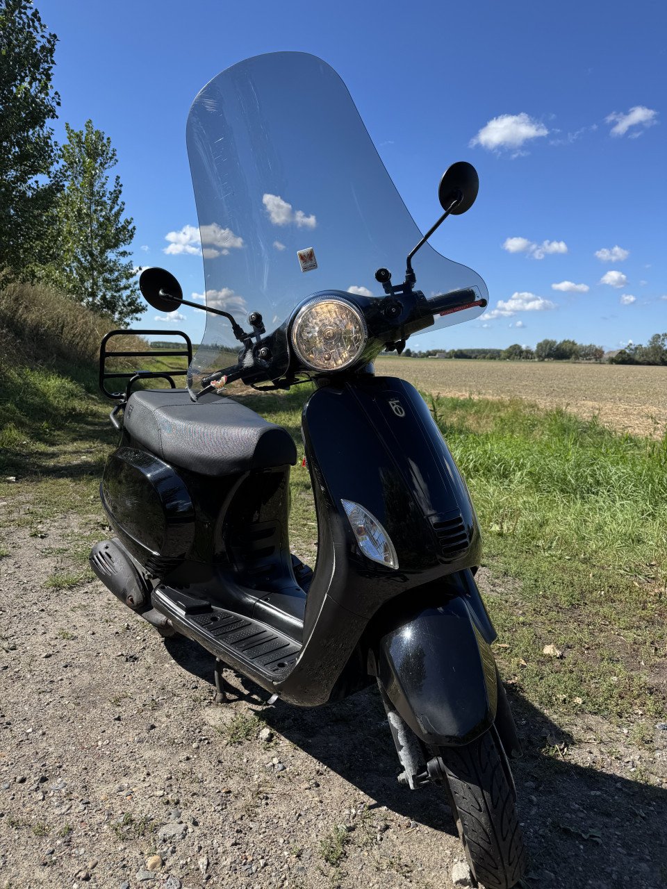 BTC Riva scooter zwart