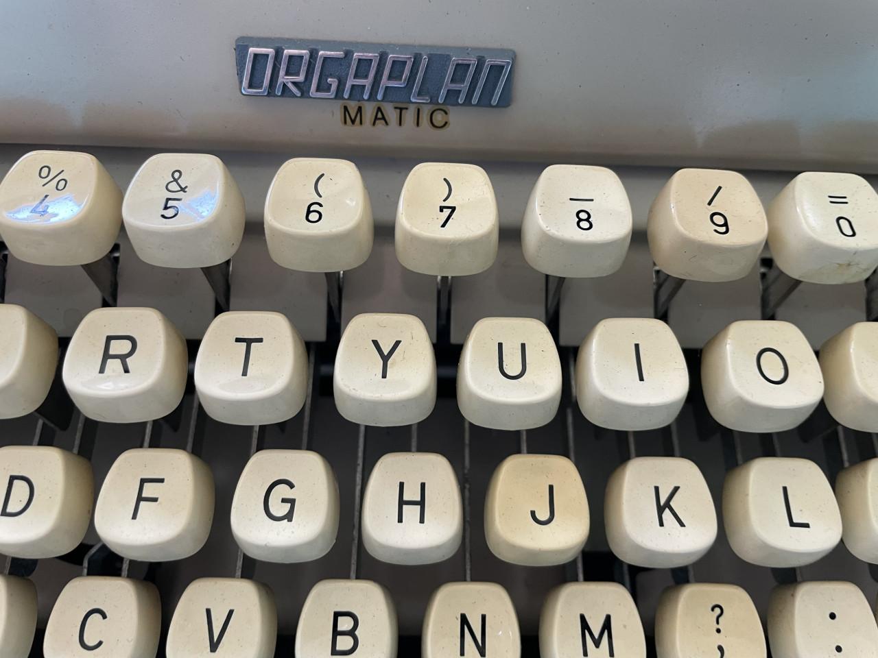 Draagbare typemachine