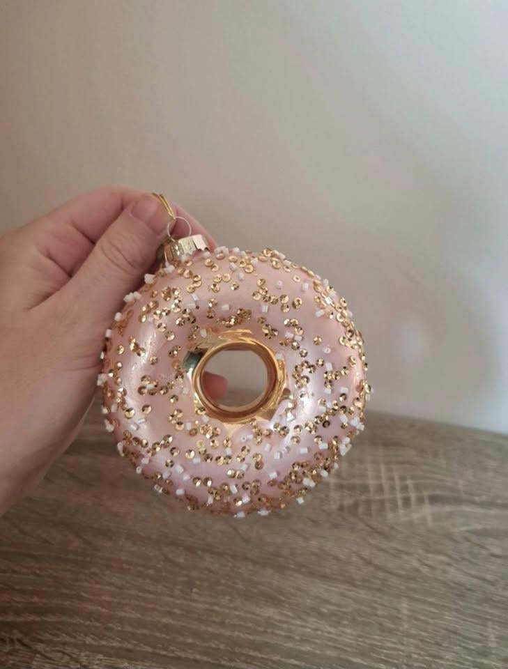Kerstbal donut