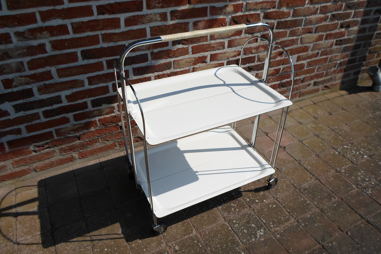 Vintage Raquer Trolly Wit Chroom