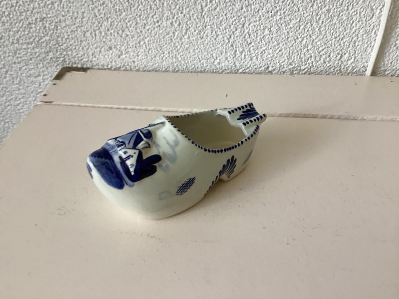 Delfsblauw Klomp-asbak
