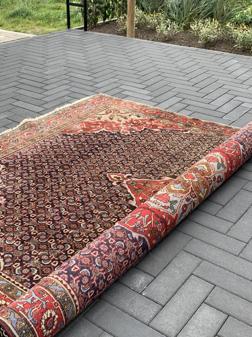 ✨Mooi Sfeervol Handgeknoopt Vintage Vloerkleed met Certificaat✨