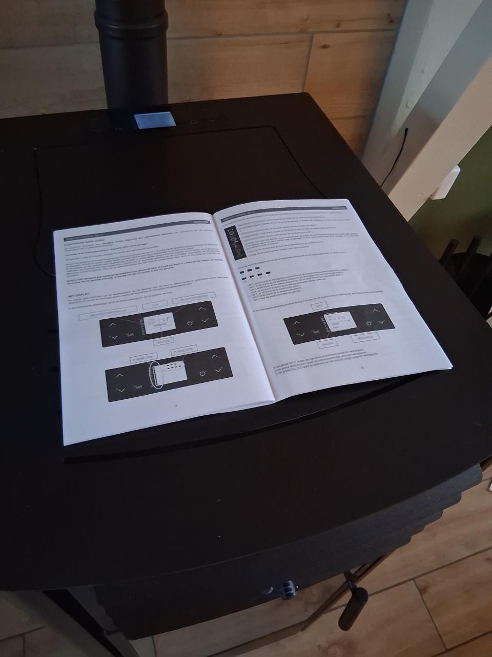 Te koop mooie pelletkachel