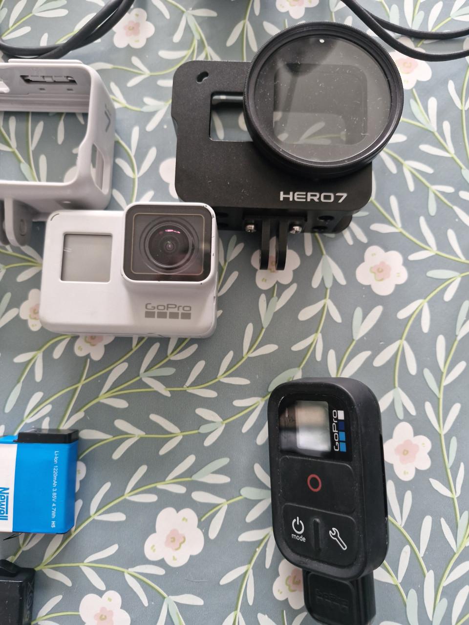 Gopro hero 7 + veel accessoires