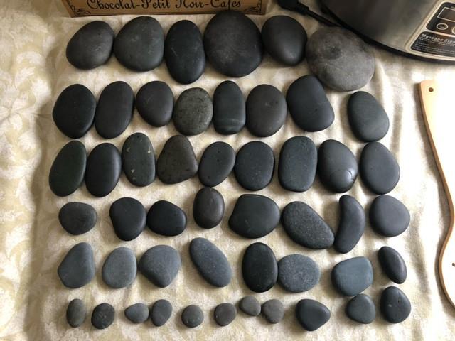 Hotstone pan met 50 stenen