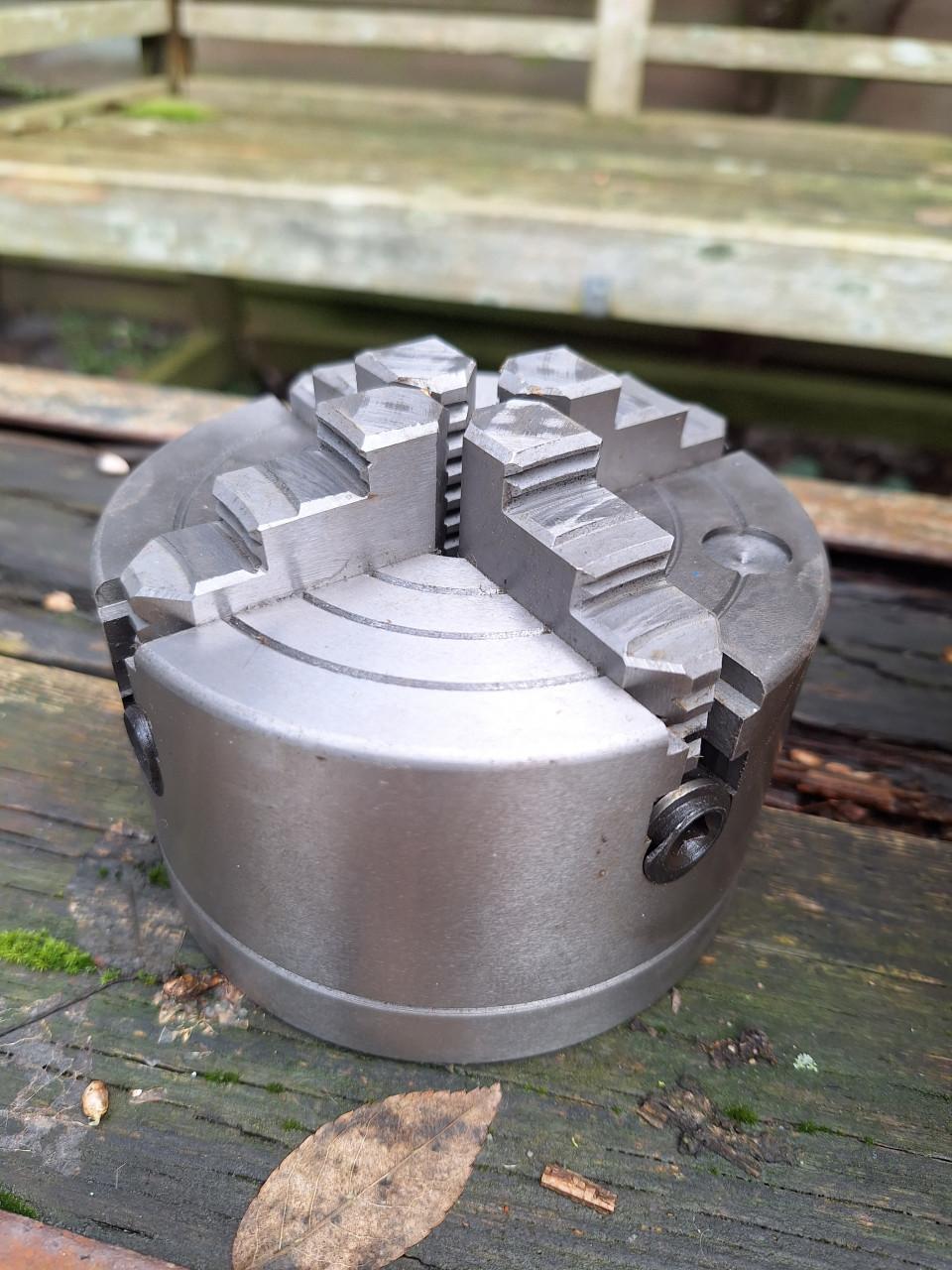 4 klauwplaat voor draaibank