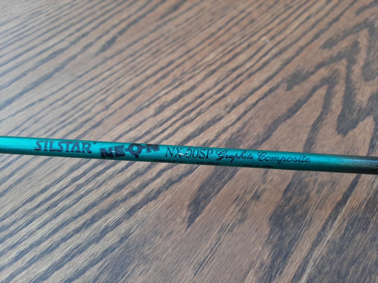 Hengel 9 werphengel zeehengel boothengel Silstar Neon NX605P in nieuwstaat
