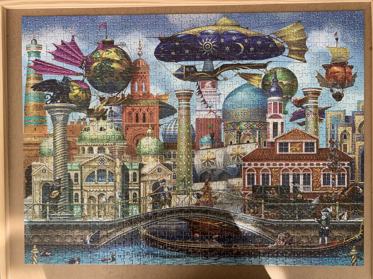 Holografische puzzel 1000 stukjes