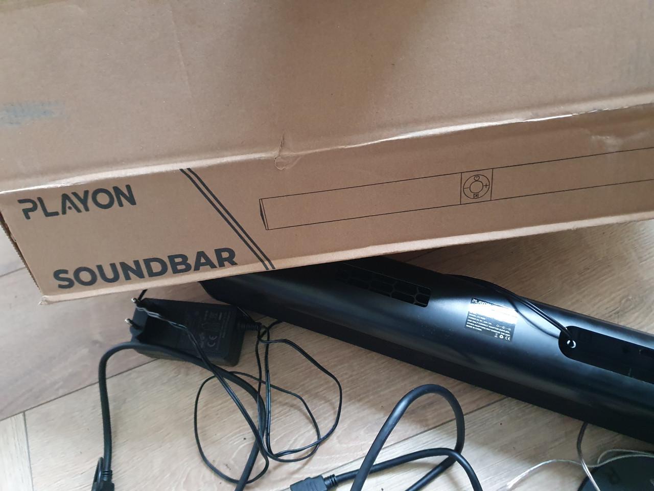 PlayOn Soundbar 35W – Bluetooth – hdmi arc – Ingebouwde Subwoofer – Zwart