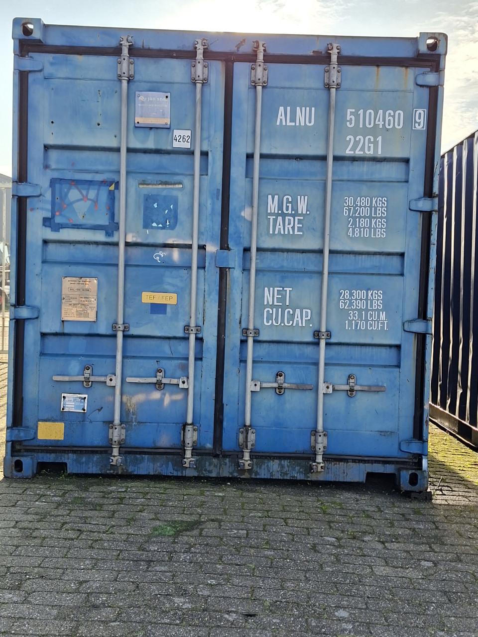 Zeecontainers 20 voet