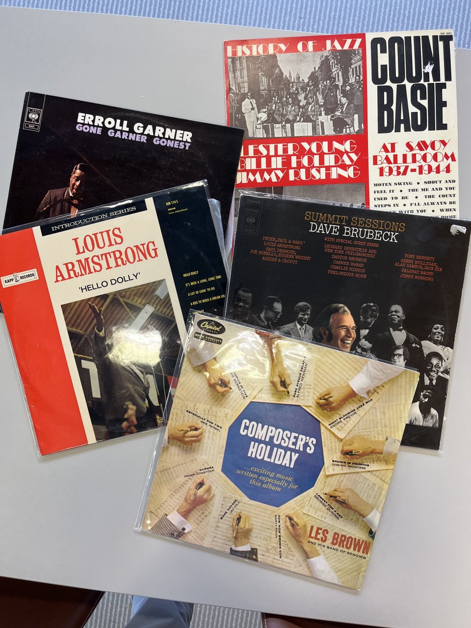 Jazz platen lp’s grammofoonplaten WIJ STOPPEN ERMEE