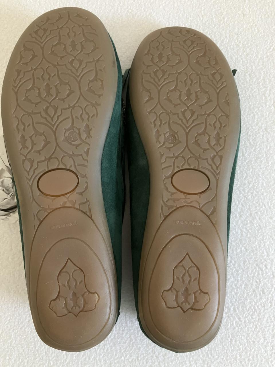 Mocassins groen meerkleurig maat 39