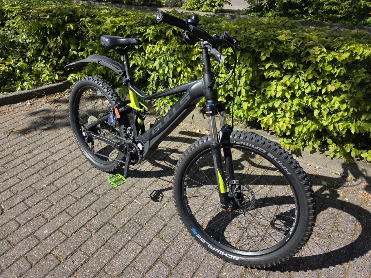 Keurig nette Bulls elektrische mountainbike met Brose middenmotor