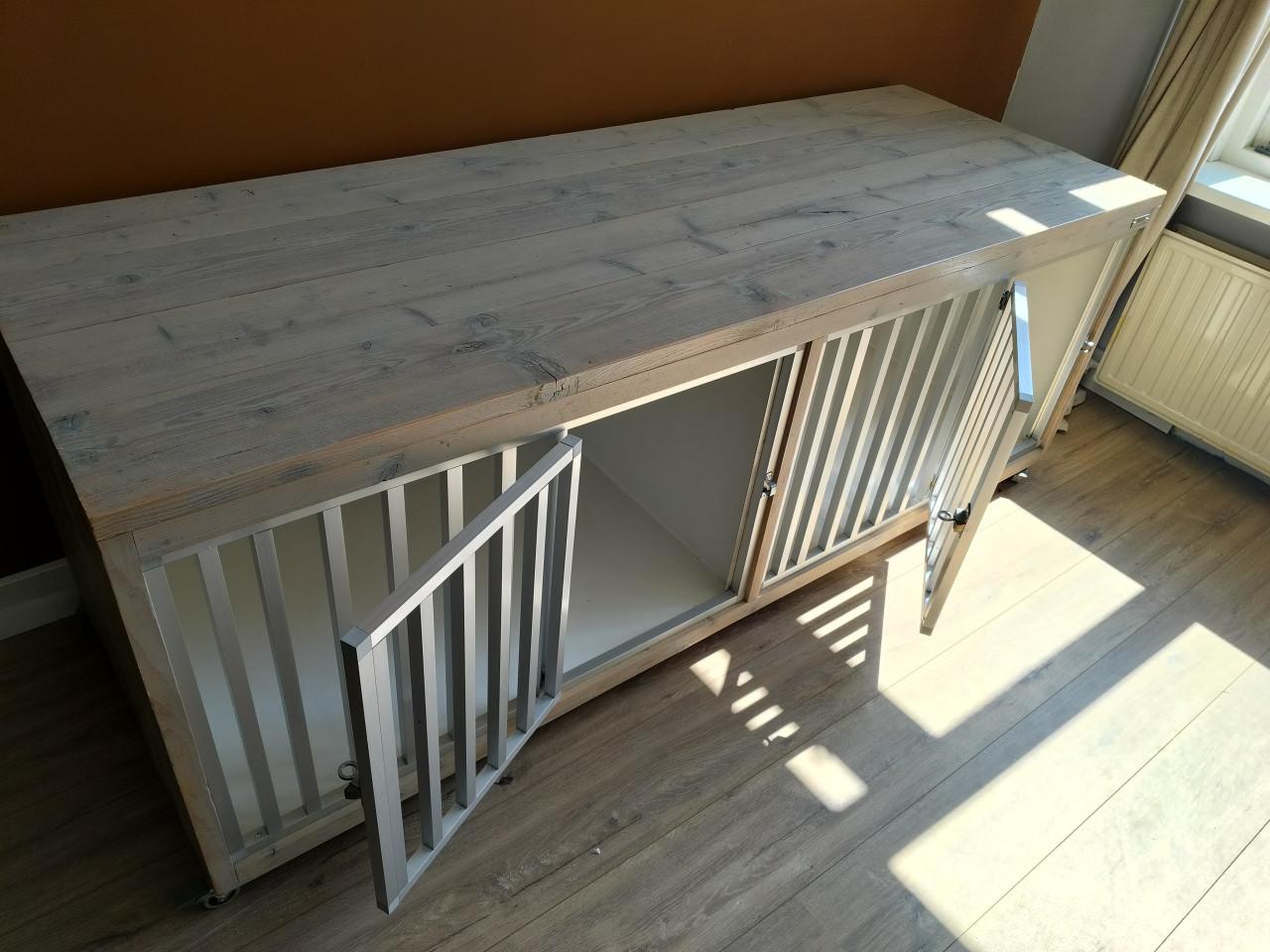Steigerhouten benchmeubel
