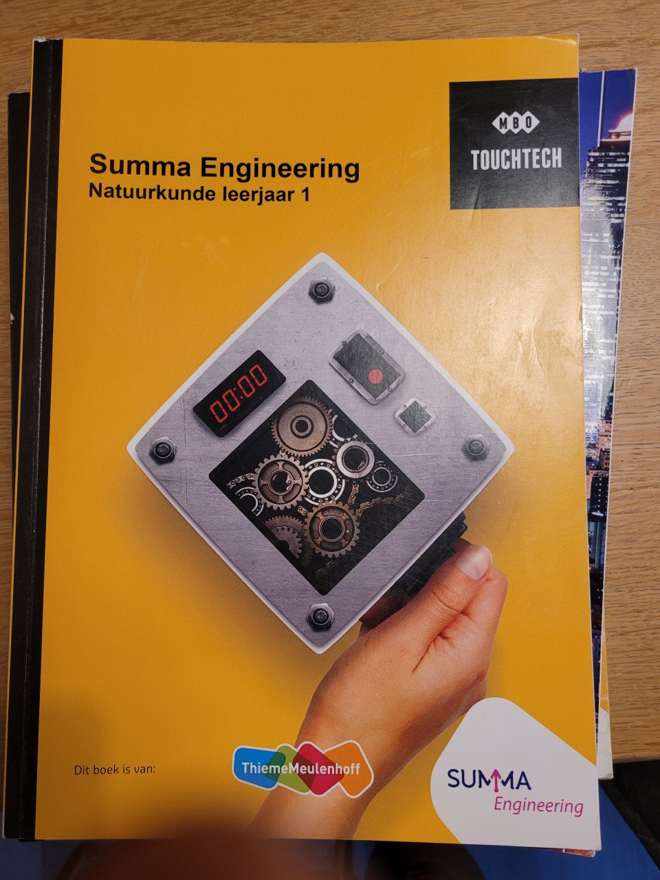 Studieboeken technicus engineering Scalda 1e jaar