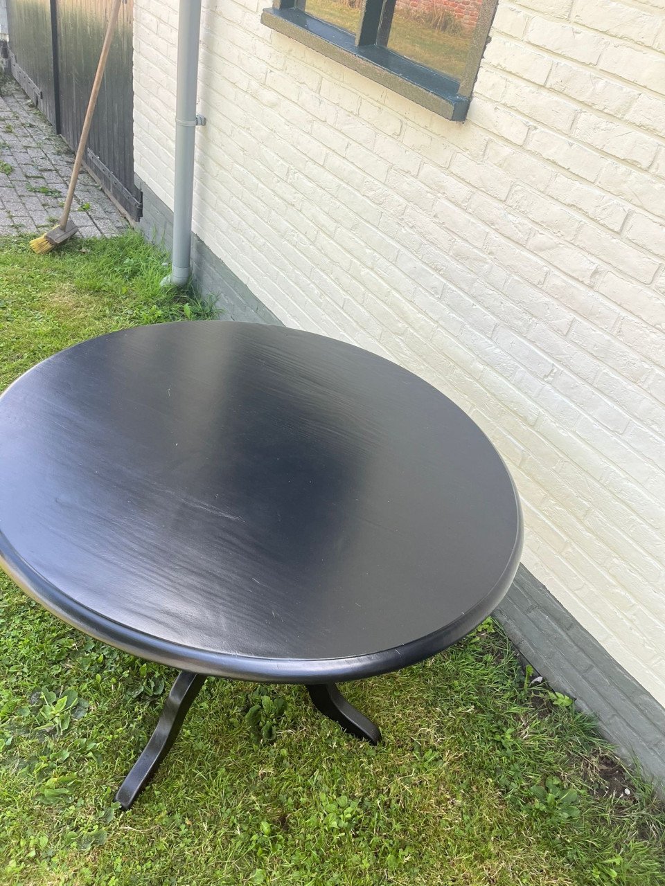 Tafel zwart 110 doorsnede