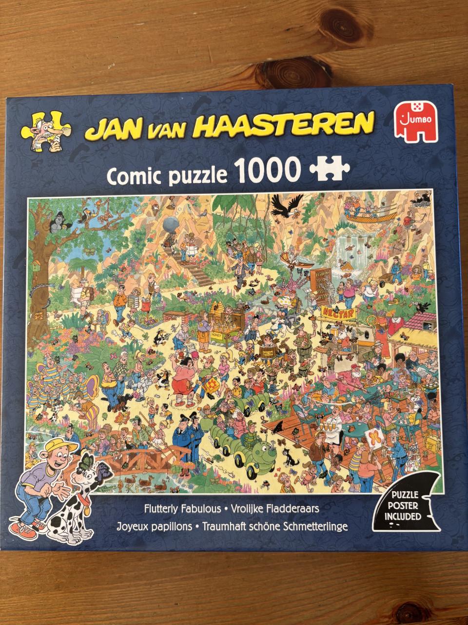 Jan van Haasteren de vrolijke fladderaars 1000 stukjes