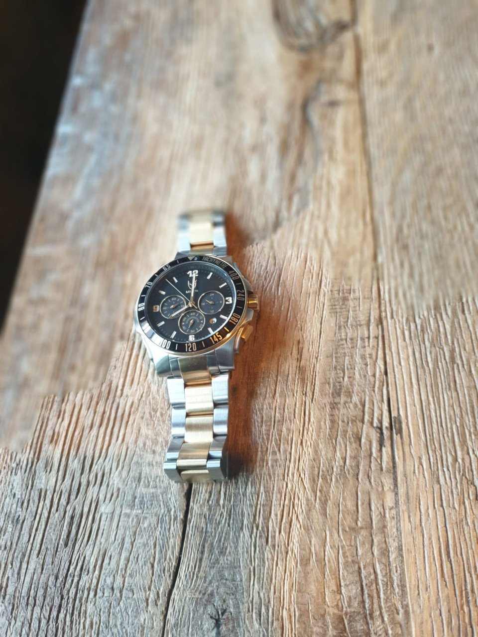 Mstr horloge, RVS, mat, 42 mm kast