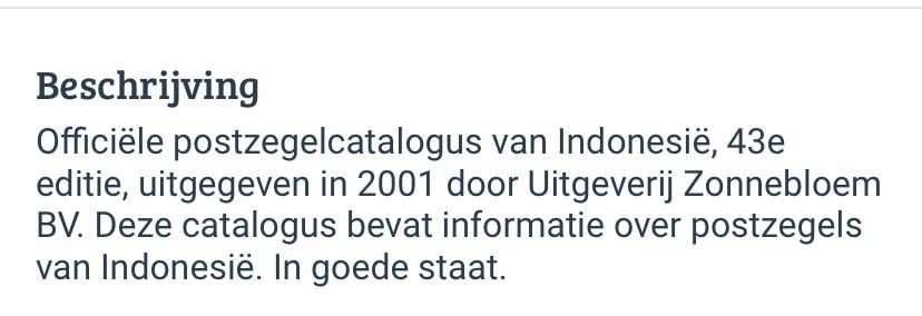 Catalogussen postzegels munten