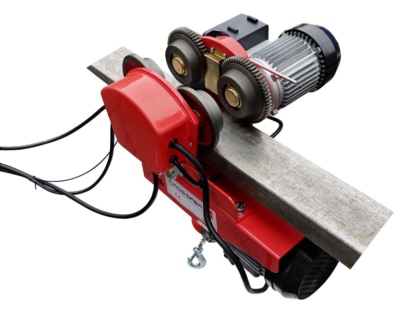 Crossfer takel met loopkat, hijstakel, bouwtakel, lier, 600kg