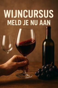 Wijncursus in Middelburg (6 avonden)