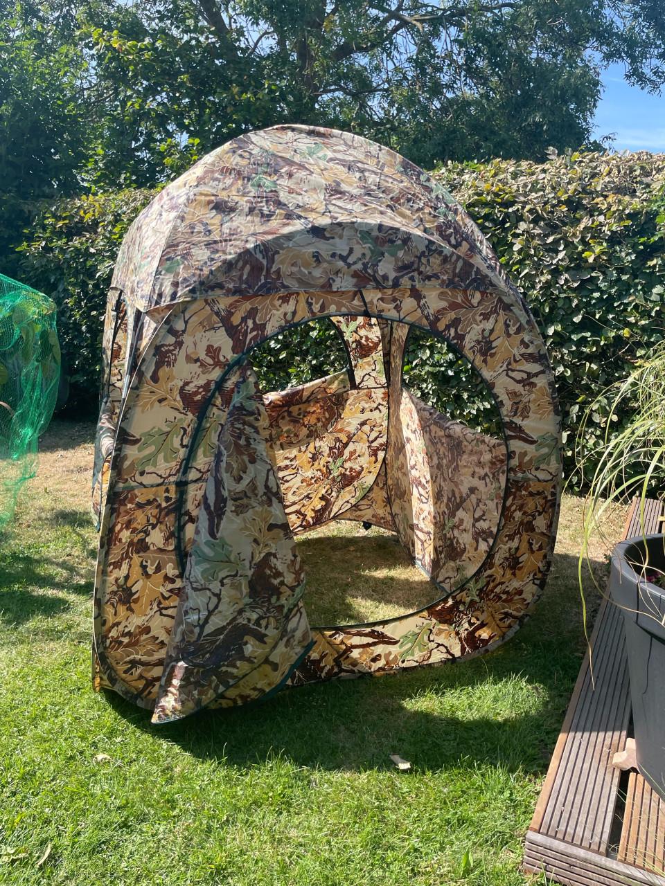 Observatie tent of vogel spottertent