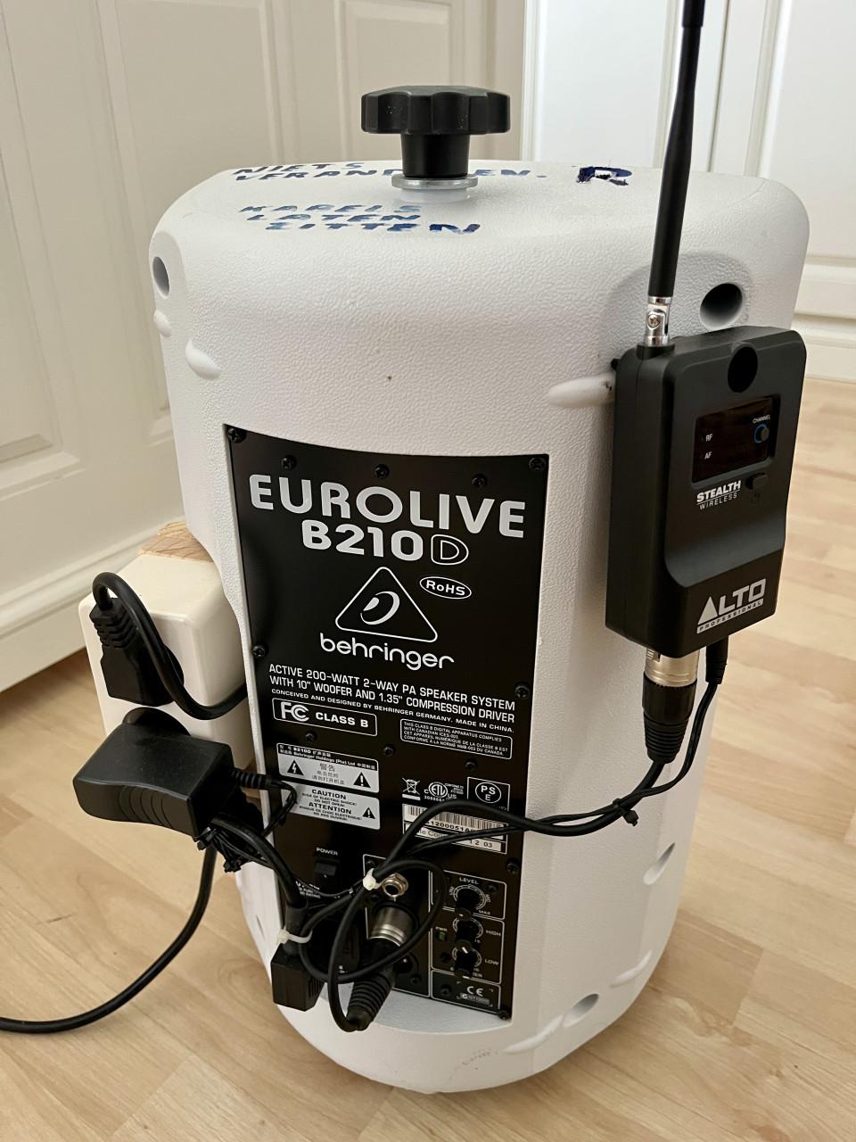 Professionele geluid apparatuur