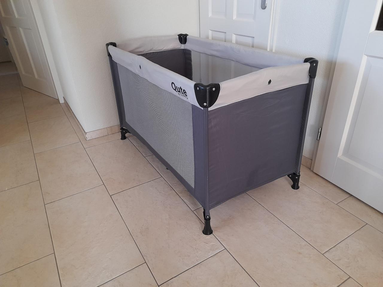 Qute Camping bedje (in goede staat)