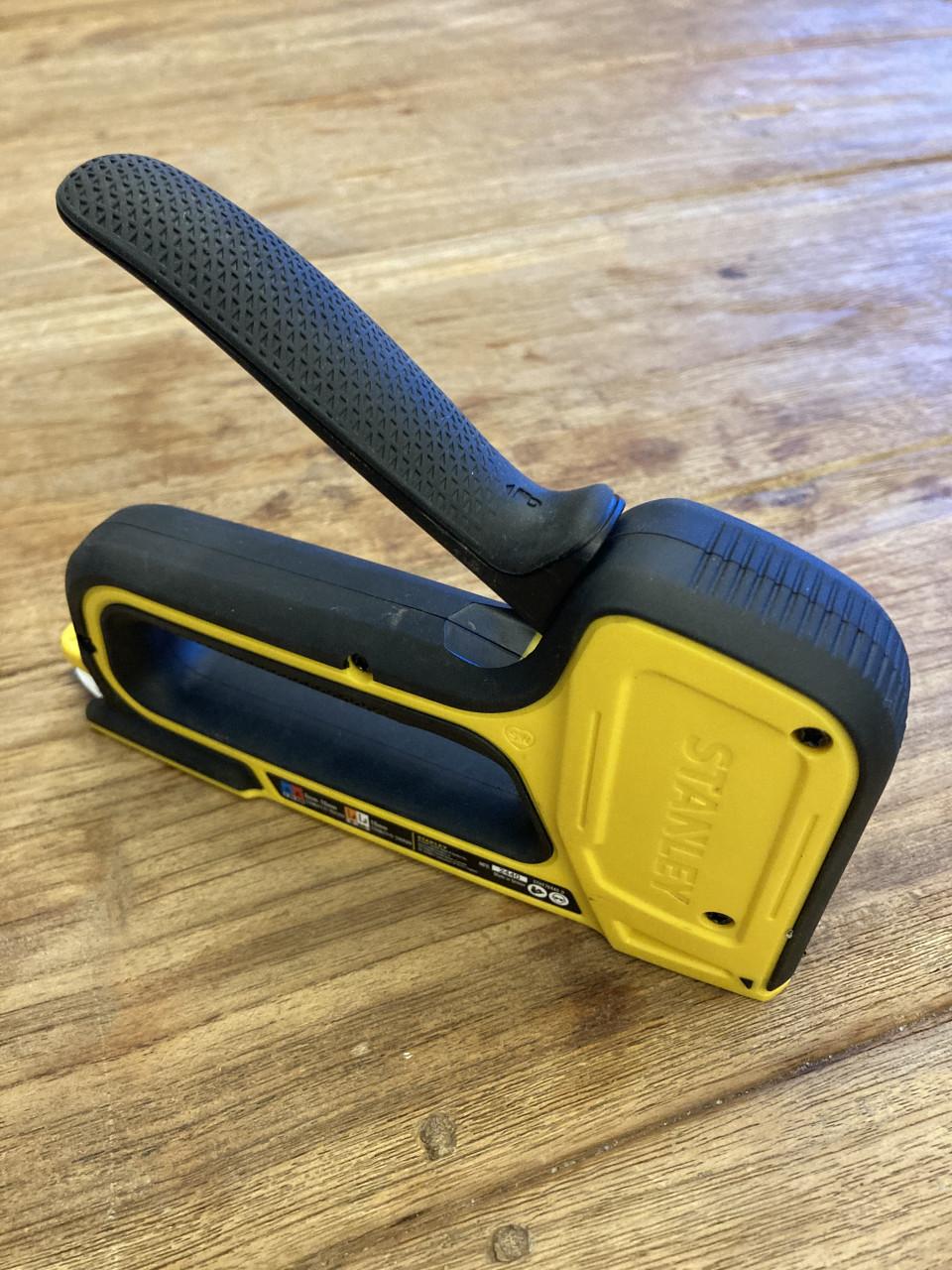 Nietmachine; 1x gebruikt!