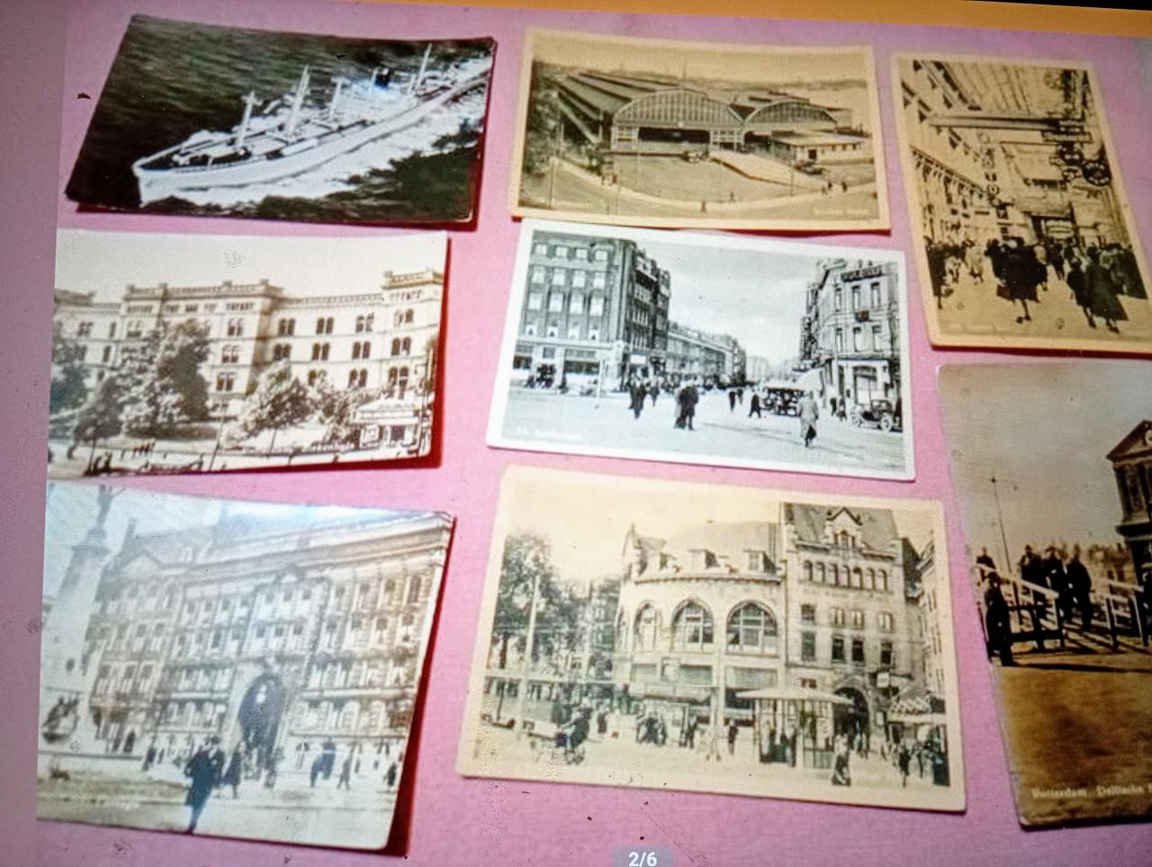 32 oude Ansichtkaarten Rotterdam