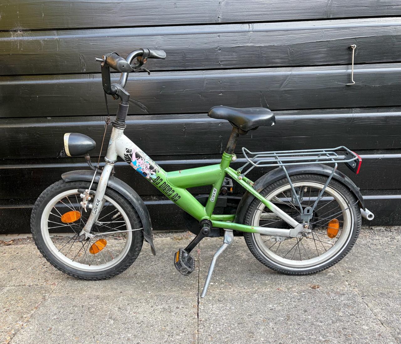 Loekie kinder fiets, 16 inch