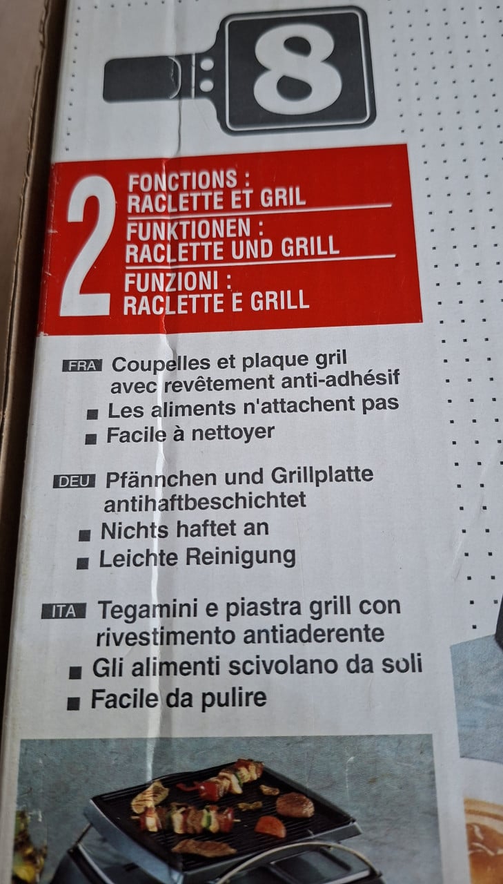 Tefal 8 persoons gourmetstel