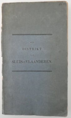 Het Distrikt van Sluis in Vlaanderen 1819