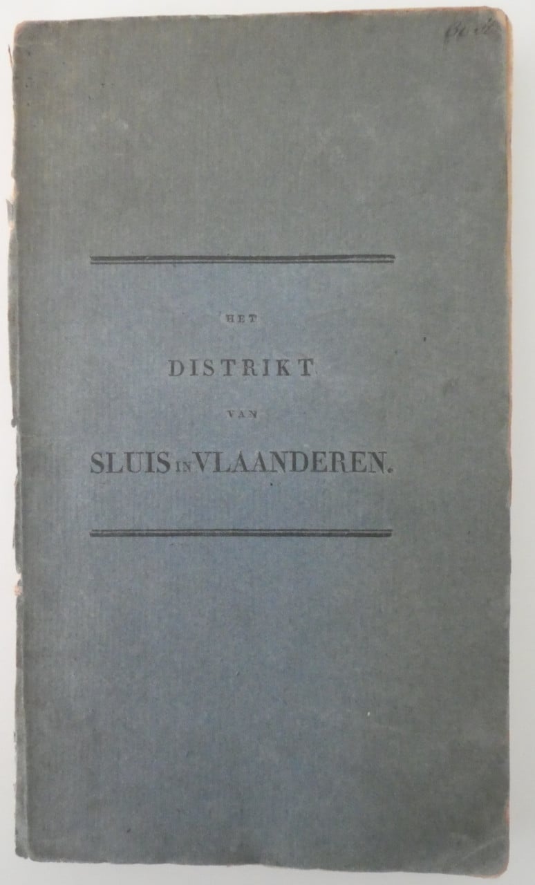 Het Distrikt van Sluis in Vlaanderen 1819