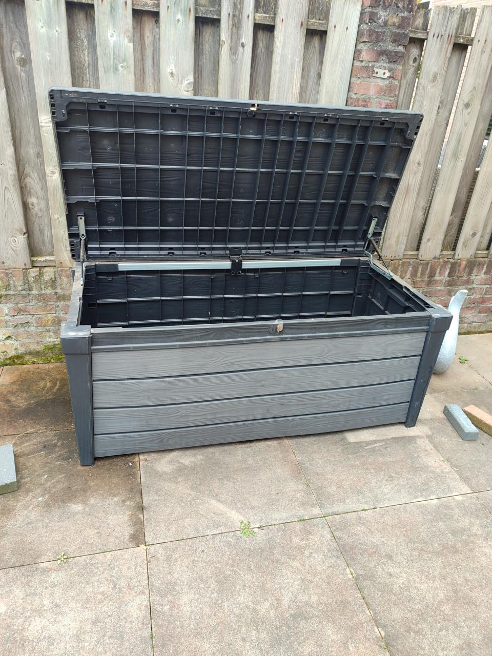 Kunststof tuinkussens box