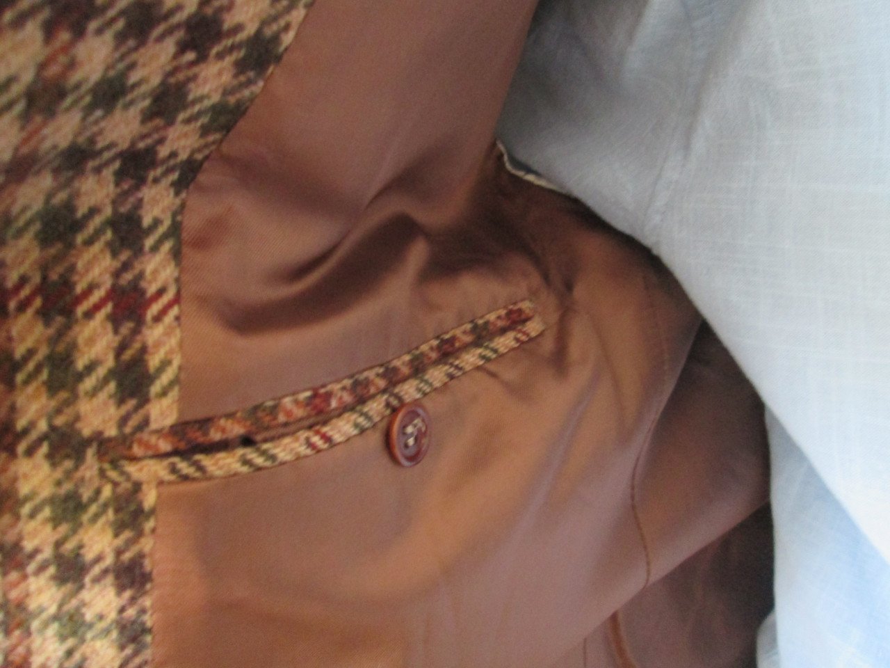 Wollen herenblazer