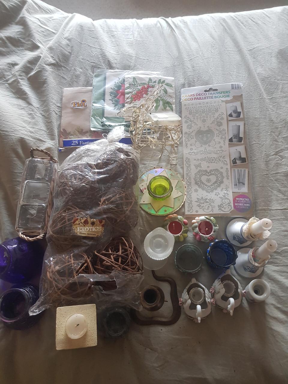 Partij kerstspullen 1