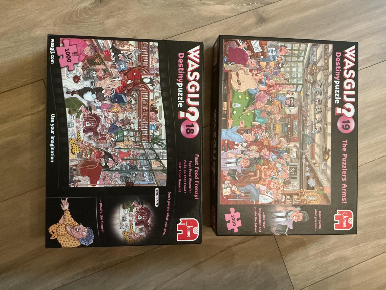 Wasgij puzzels 1000 stukjes