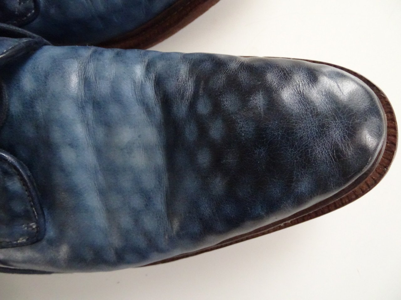 Nette Blauwe Italiaanse schoenen Mt 45