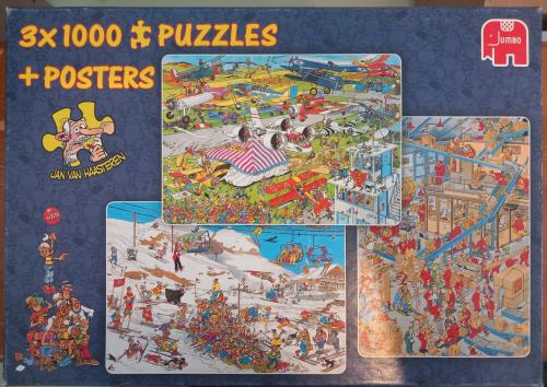 Jan van Haasteren 3x1000 stukjes