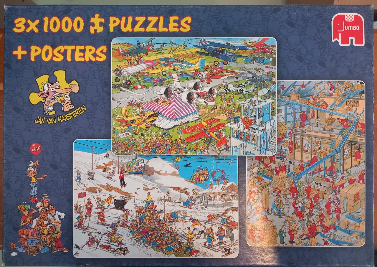 Jan van Haasteren 3x1000 stukjes