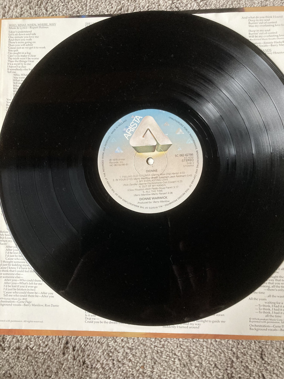 LP Dionne Warwick Dionne