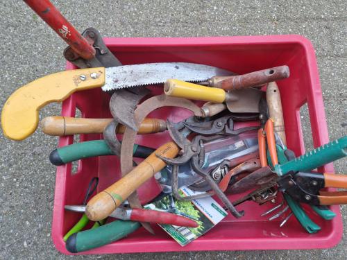 Diversen tuin gereedschap