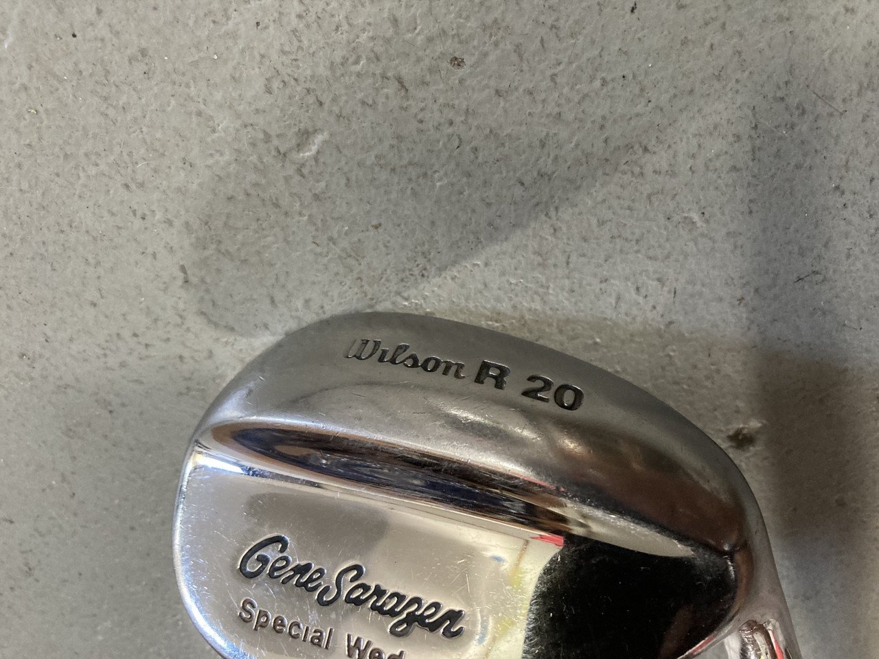Vintage Wilson Gene Sarazen R 20 Special Wedge